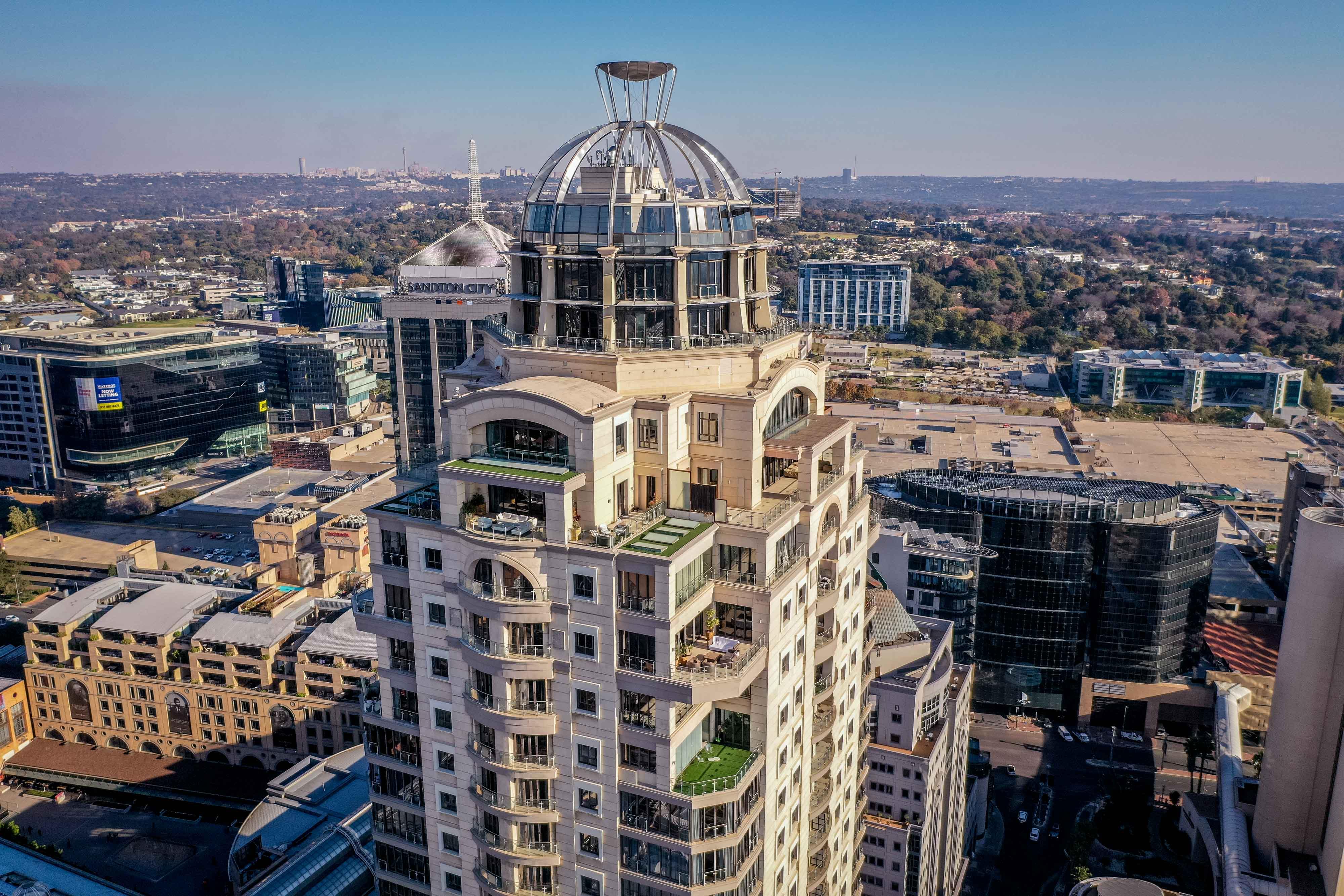 Hotel The Michelangelo Towers à Sandton Extérieur photo